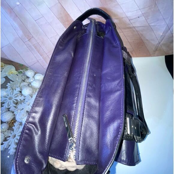 Walter Baker TwoTone Leather Tote XLarge - Picture 5 of 11